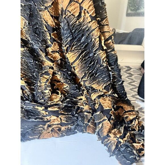 FUNKY FUN Damee Sz XL Really Cool Cut-Away Art-to-Wear Reversible Zip Jacket. Z - Picture 6 of 12